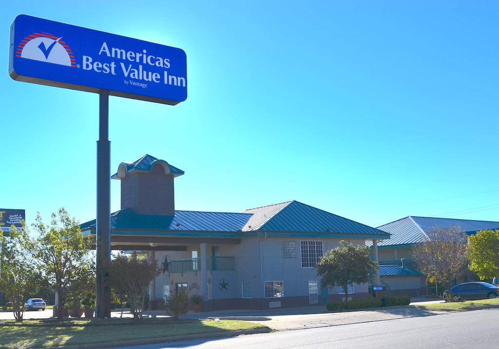 Americas Best Value Inn Fort Worth Exterior foto